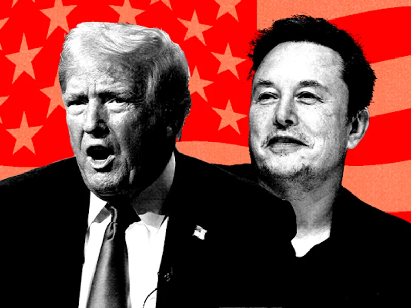 Trump och Musk i en två timmars X Space-intervju