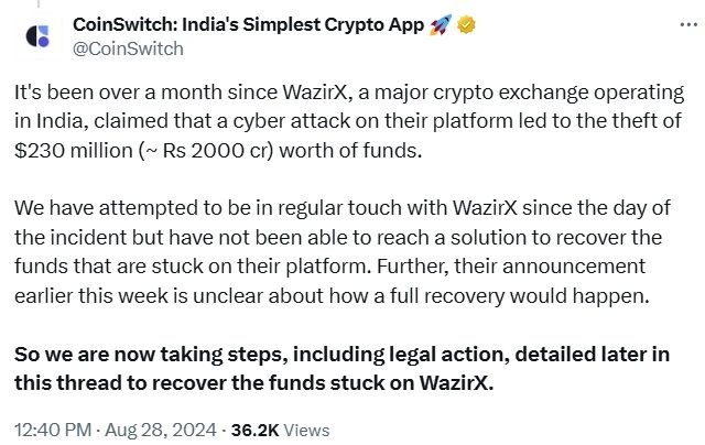 Indiska-kryptovalutabörsen-WazirX-förlorade-$235M