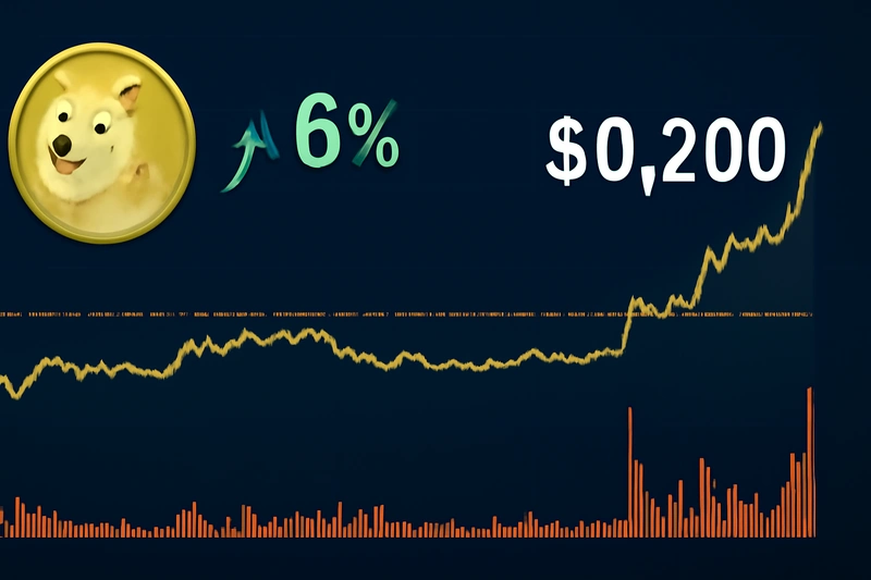 Dogecoin stiger 6 % tack vare institutionella köp